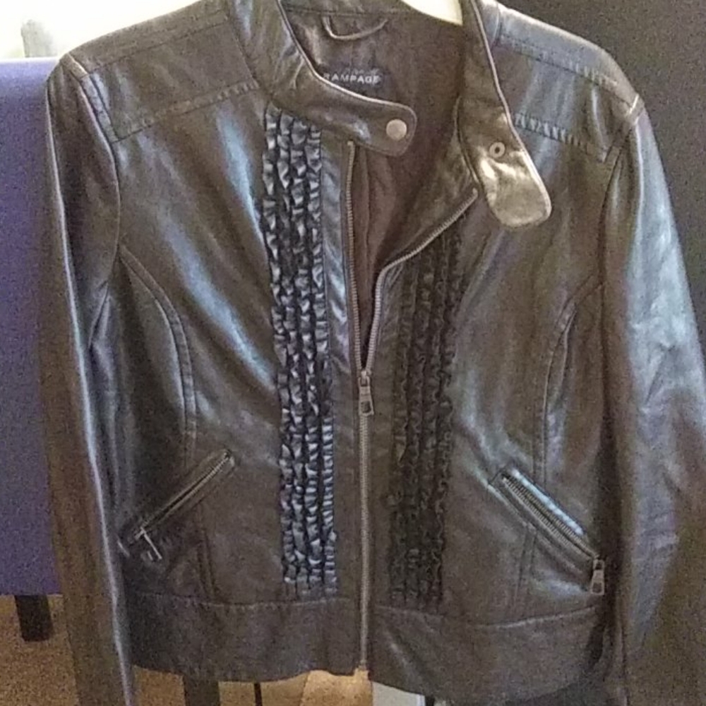 Leather jacket